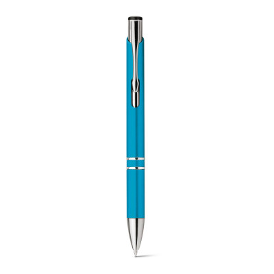 BETA PLASTIC. ABS ball pen with metal clip